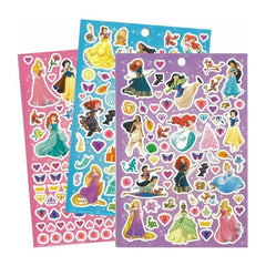 Innovative Designs Disney Princess Sticker Book sheet-2 showcases bright colors for crafts.