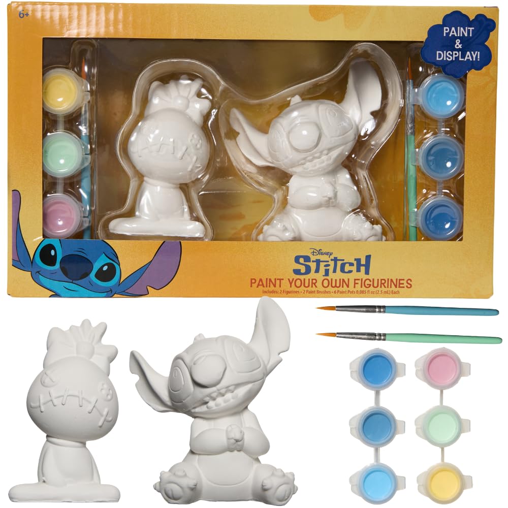 Innovative Designs Disney Stitch paint-your-own kit box inspires creativity and imaginative play.