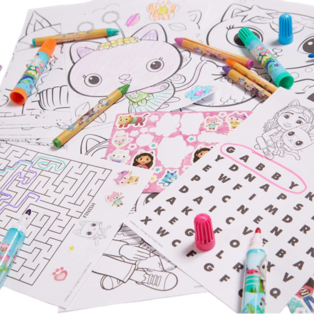 Innovative Designs Gabby's Dollhouse Deluxe crayons deliver vivid, smooth color.
