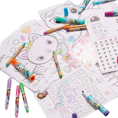 Innovative Designs Gabby's Dollhouse Deluxe stamp pad enhances stamping play.