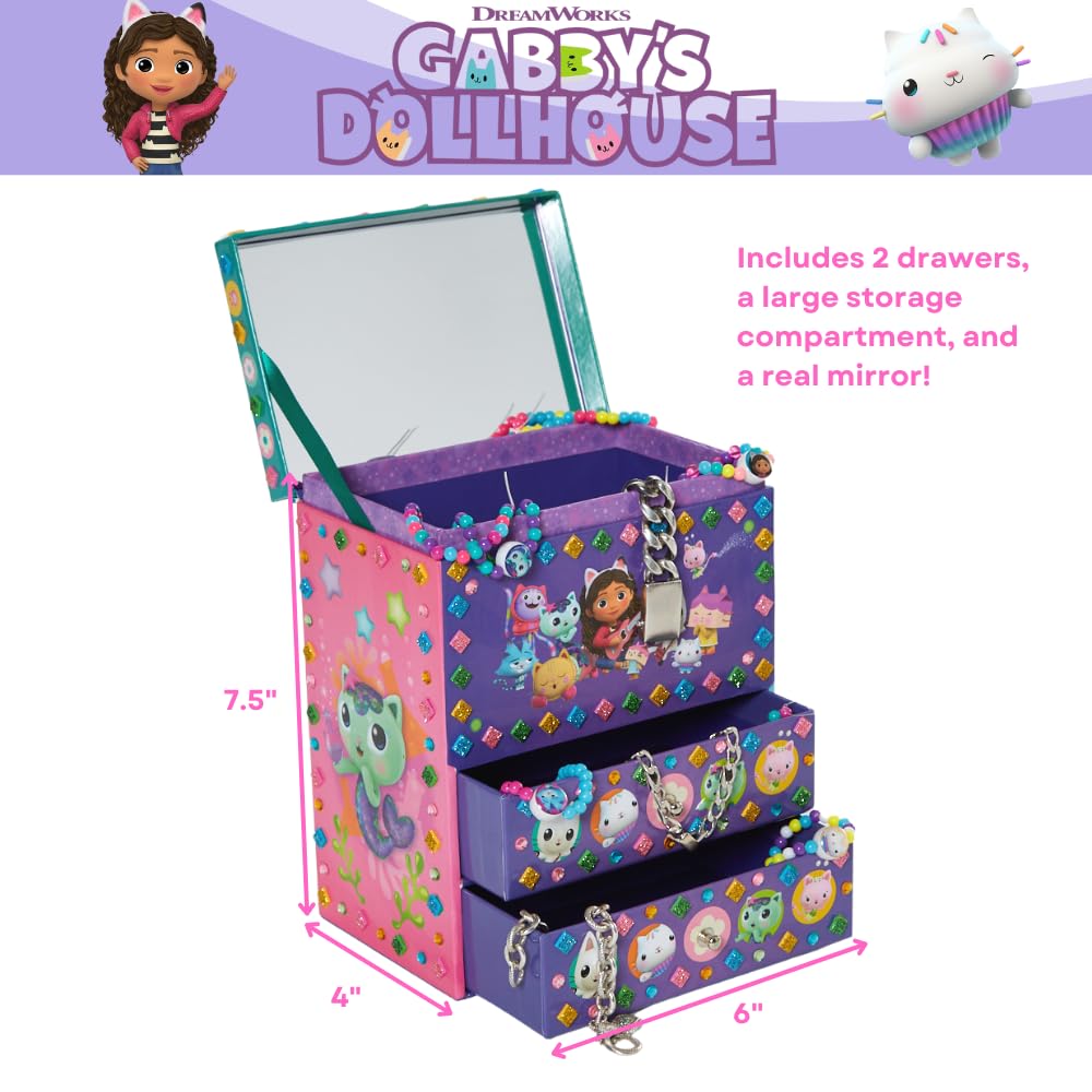 Innovative Designs Gabby’s Dollhouse mosaic stickers for mess-free decorating creativity.