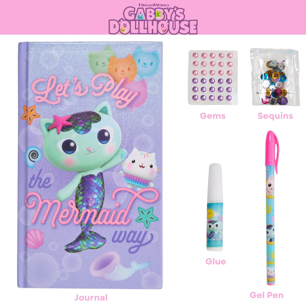 Innovative Designs Gabby’s Dollhouse Sparkle Journal pages invite daily journaling