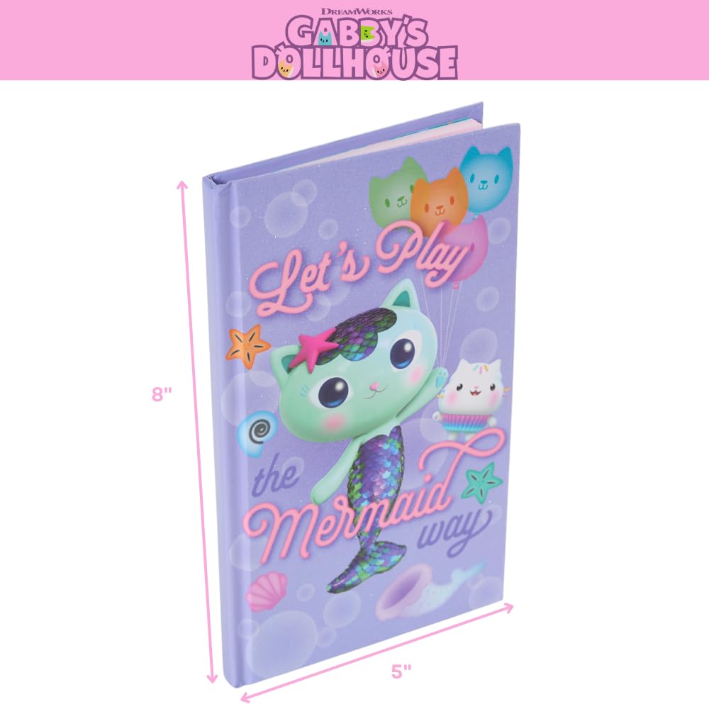Innovative Designs Gabby’s Dollhouse Sparkle Journal sticker sheets for colorful decorations