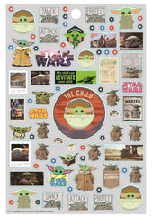 Innovative Designs Mandalorian stickers variety with flat and puffy textures for crafts