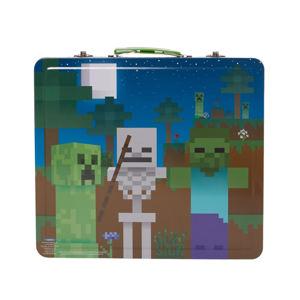 Innovative Designs Minecraft travel-friendly art set is easy to carry anywhere.