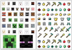 Innovative Designs Minecraft kids coloring art set markers offer vibrant lines for art on the go