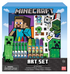 Innovative Designs Minecraft kids coloring art set notebook for creative drawing at home or school