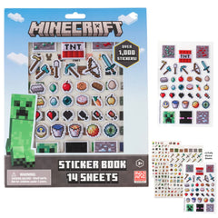 Innovative Designs Minecraft stickers cover set for endless school craft ideas.
