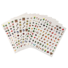 Innovative Designs Minecraft stickers puffy sheets add texture for sticker projects.