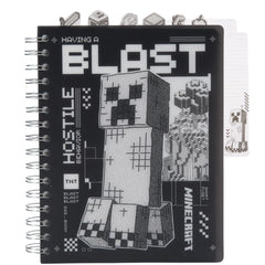 Innovative Designs Minecraft Tab Journal cover with wipe-clean vinyl surface for daily use