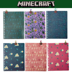Innovative Designs Minecraft Tab Journal six colorful dividers help organize classes and ideas.