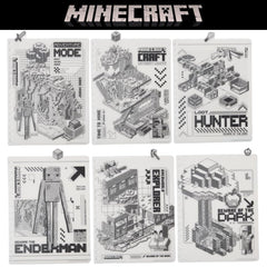 Innovative Designs Minecraft Tab Journal six color dividers organize sections effectively