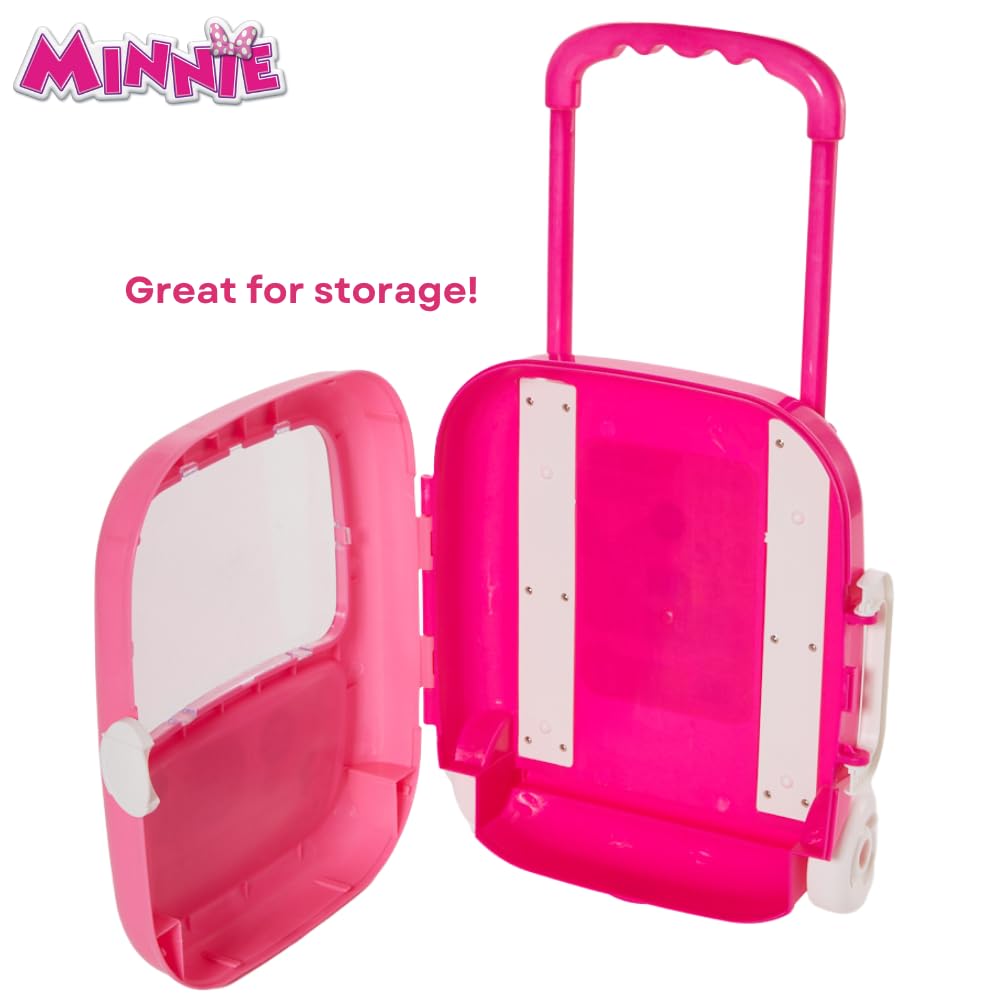 Innovative Designs Minnie color and roll case with retractable pull and side handle