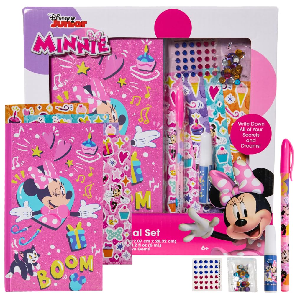Innovative Designs Minnie Mouse journal cover for kids, bright and engaging