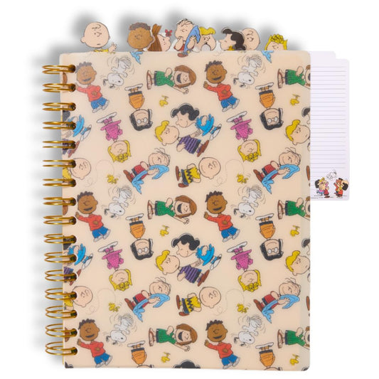 Innovative Designs Peanuts Journal cover featuring the full gang for creative note-taking on the go.