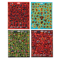 Innovative Designs Spiderman puffy stickers sheet-two adds tactile appeal to projects.