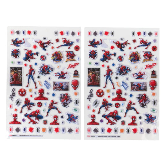Innovative Designs Marvel Spiderman stickers pages collection for notebooks and scrapbooks.