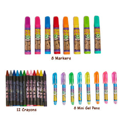 Innovative Designs art supplies with markers and gel pens for vibrant projects