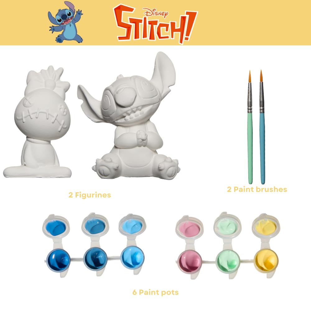 Innovative Designs Stitch ceramic figurine invites kids to customize and display.