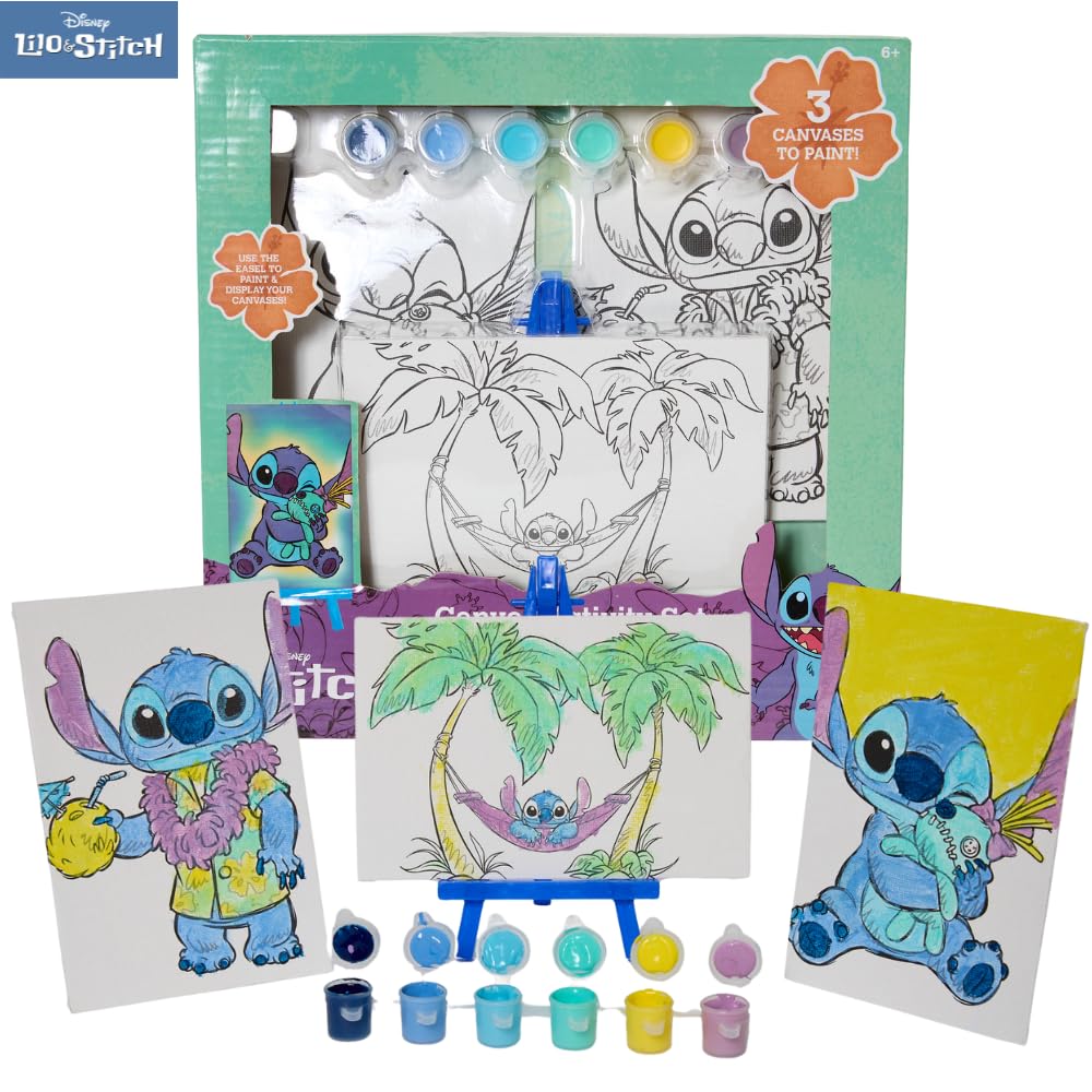 Innovative Designs Stitch canvases complete kit for birthdays and playdates