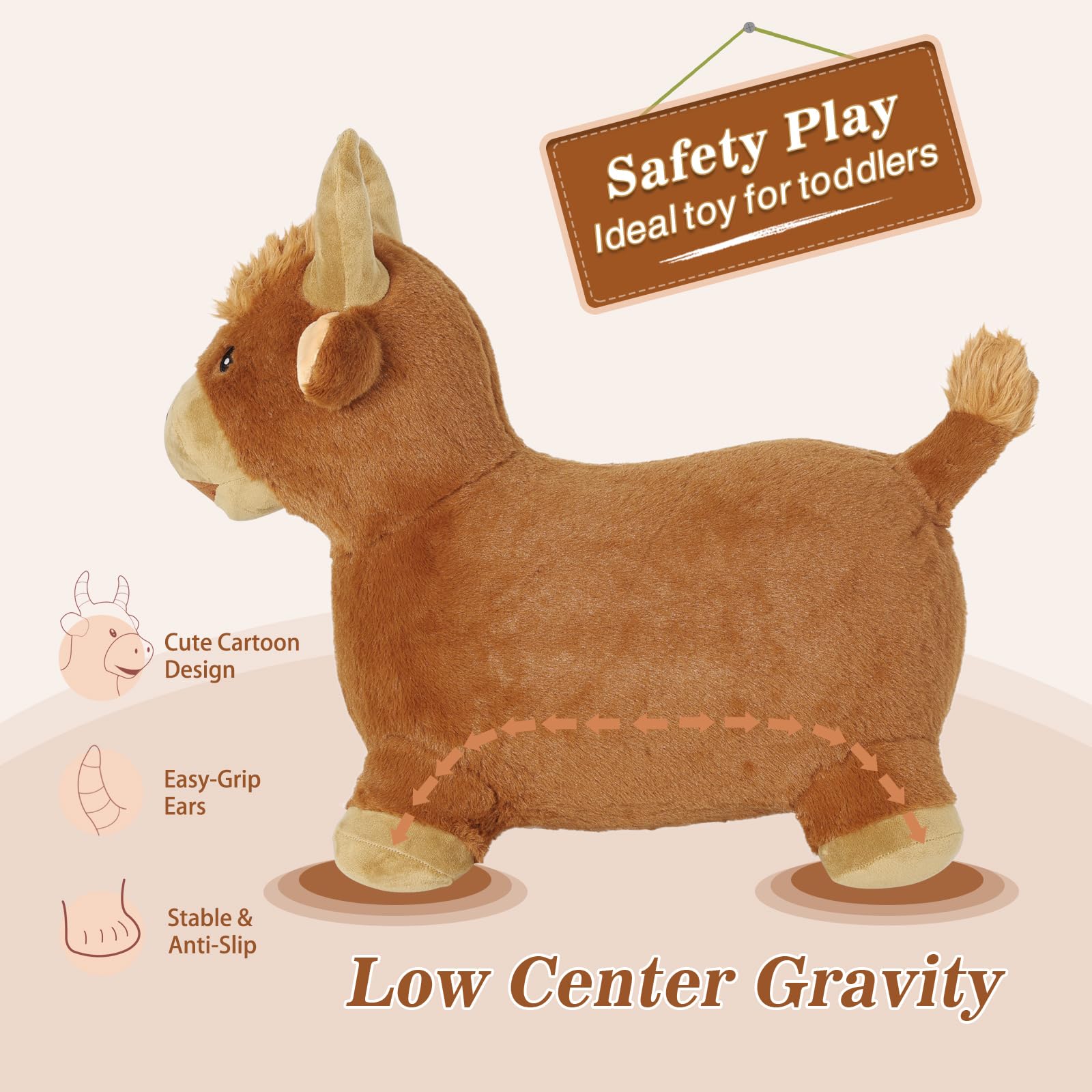 INPANY Bouncy Bull gift box ready packaging makes a delightful gift.