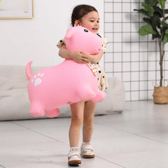 INPANY Bouncy Dog Hopper pump included for easy inflation