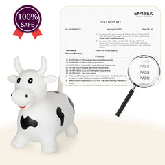 INPANY cow hopper supports up to 45 kg for safe fun