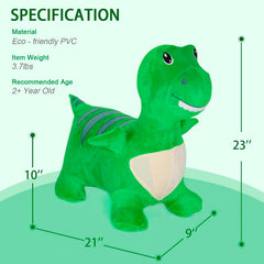 INPANY Dinosaur Hopper supports up to 100 lbs for durable fun and growth.