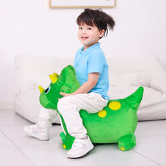 INPANY durable dino hopper with easy inflate valve for quick setup.