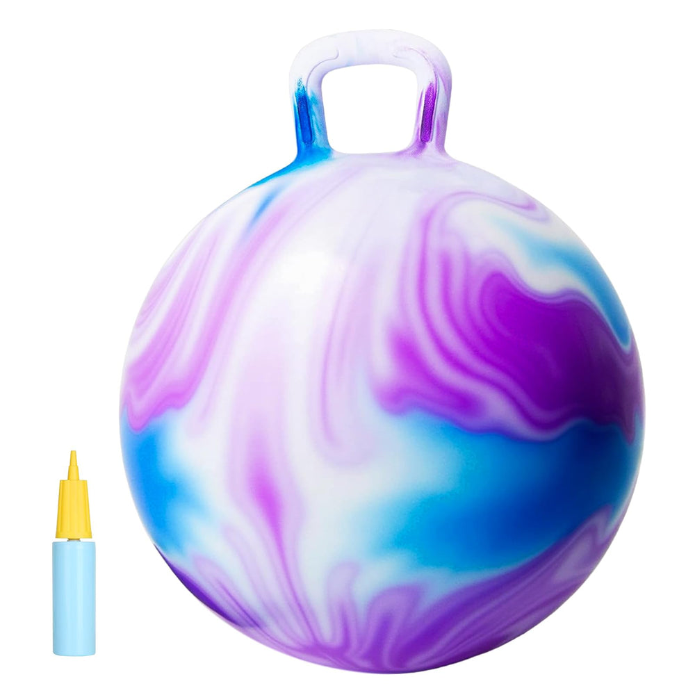 INPANY Hopper Ball 18in with handles offers secure grip for indoor play.