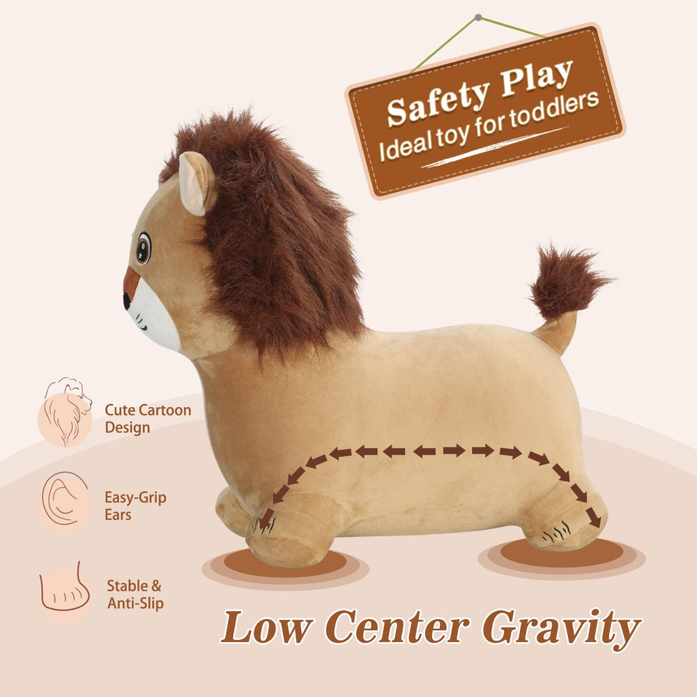 INPANY toddlers bounce buddy for indoor outdoor fun and exercise