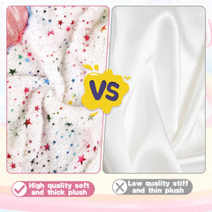 INPANY unicorn plush cover is removable and easy to clean for busy families.