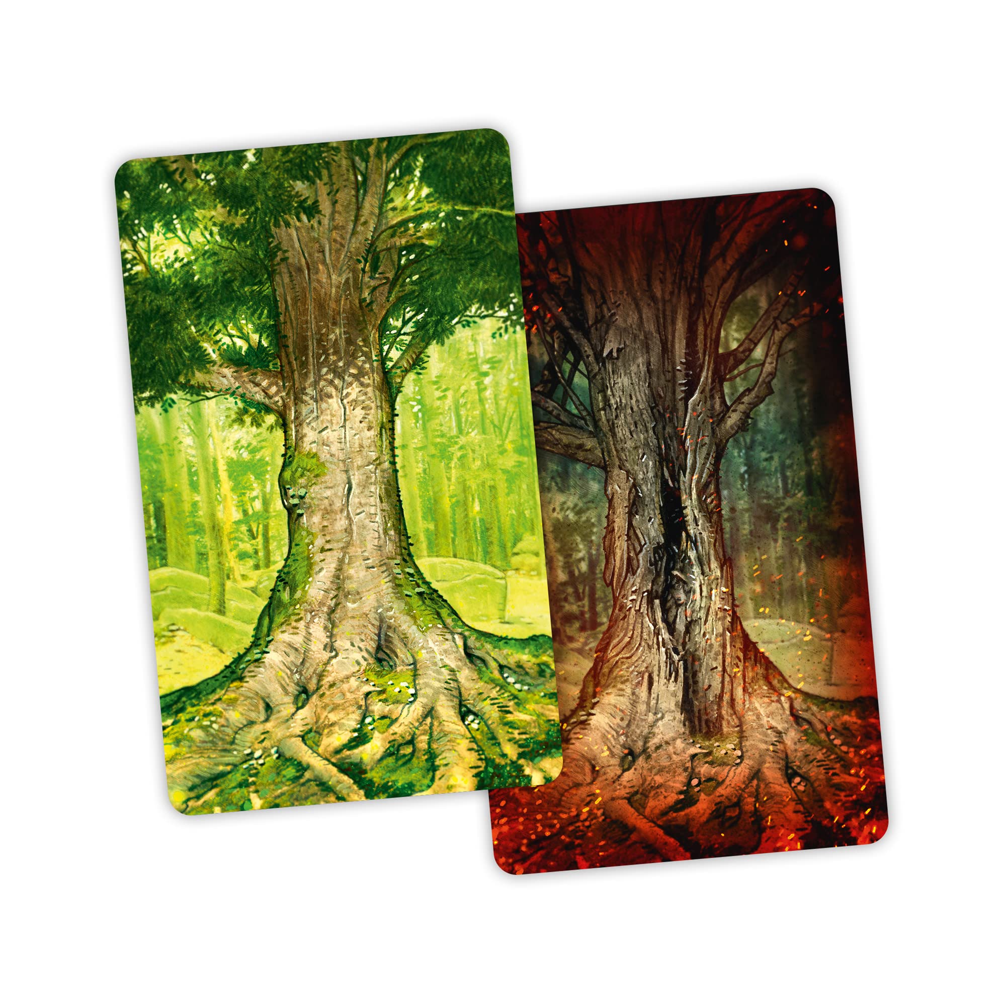 InPatience Skoventyr board and pieces ready for a match