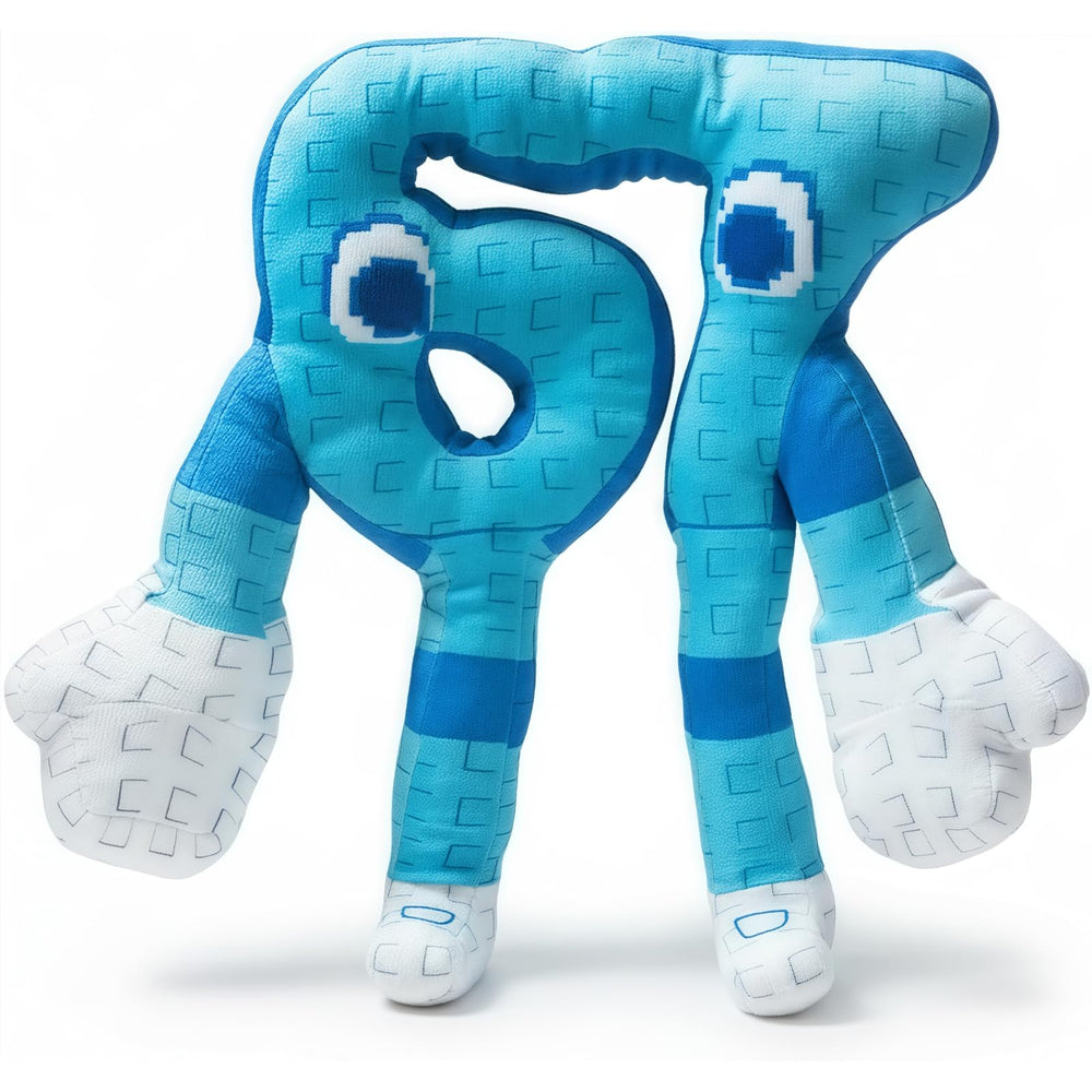 INROAN Brainrot 67 plush blue on desk adds playful decor and cozy vibes.