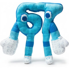 INROAN Brainrot 67 plush blue on desk adds playful decor and cozy vibes.