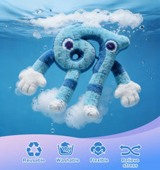 INROAN Brainrot 67 plush blue gift-idea for fans and collectors.