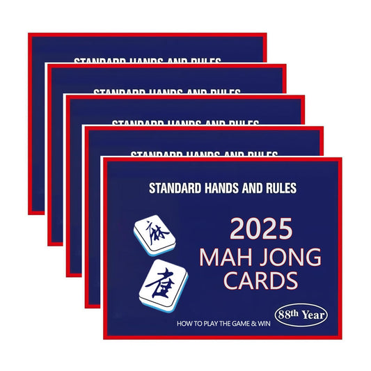 INROAN Mahjong Cards 2025 edition — updated rules for year-round play