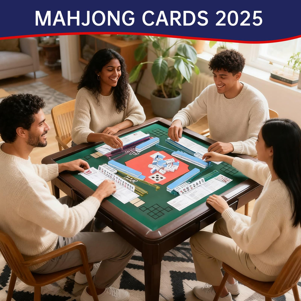 INROAN Mahjong Cards 5-pack — perfect for group play and parties