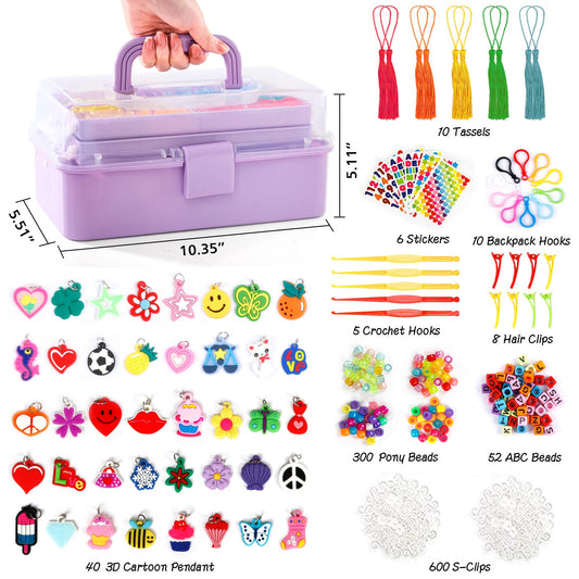 INSCRAFT 28-color set shown with case to inspire vibrant loom projects.
