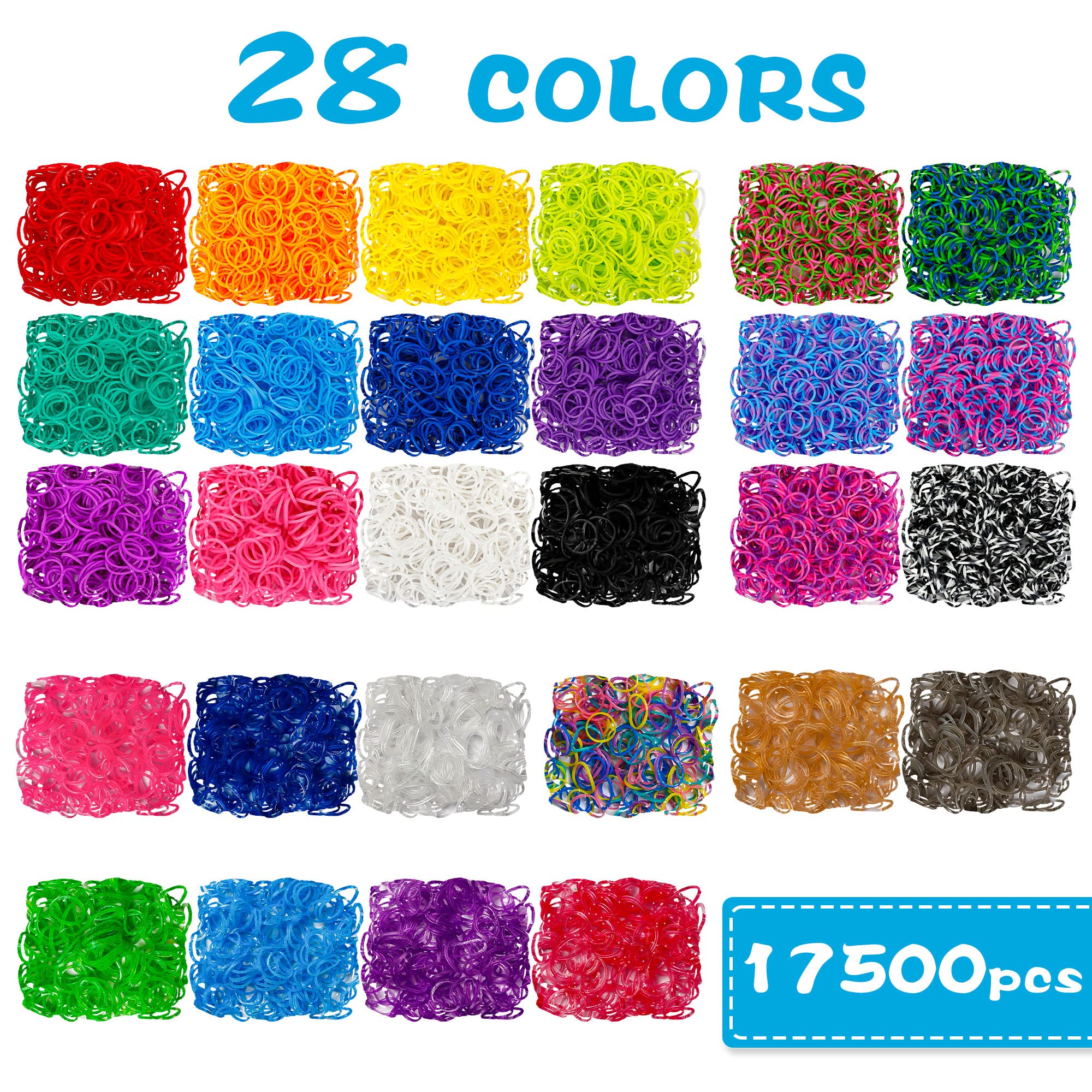 INSCRAFT 600 S-clips secure loom projects for lasting wear.