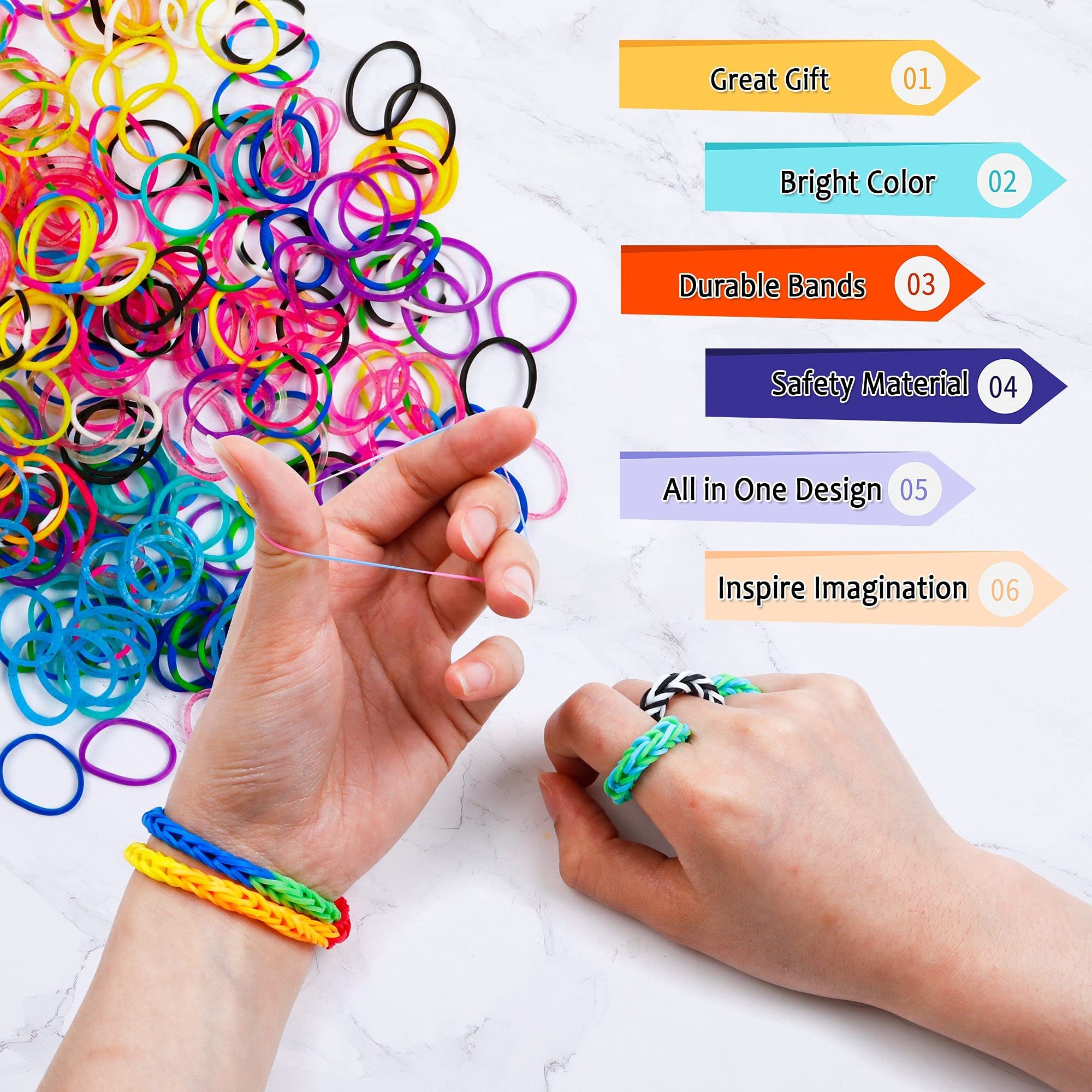 INSCRAFT beads and clips visible for versatile DIY designs.