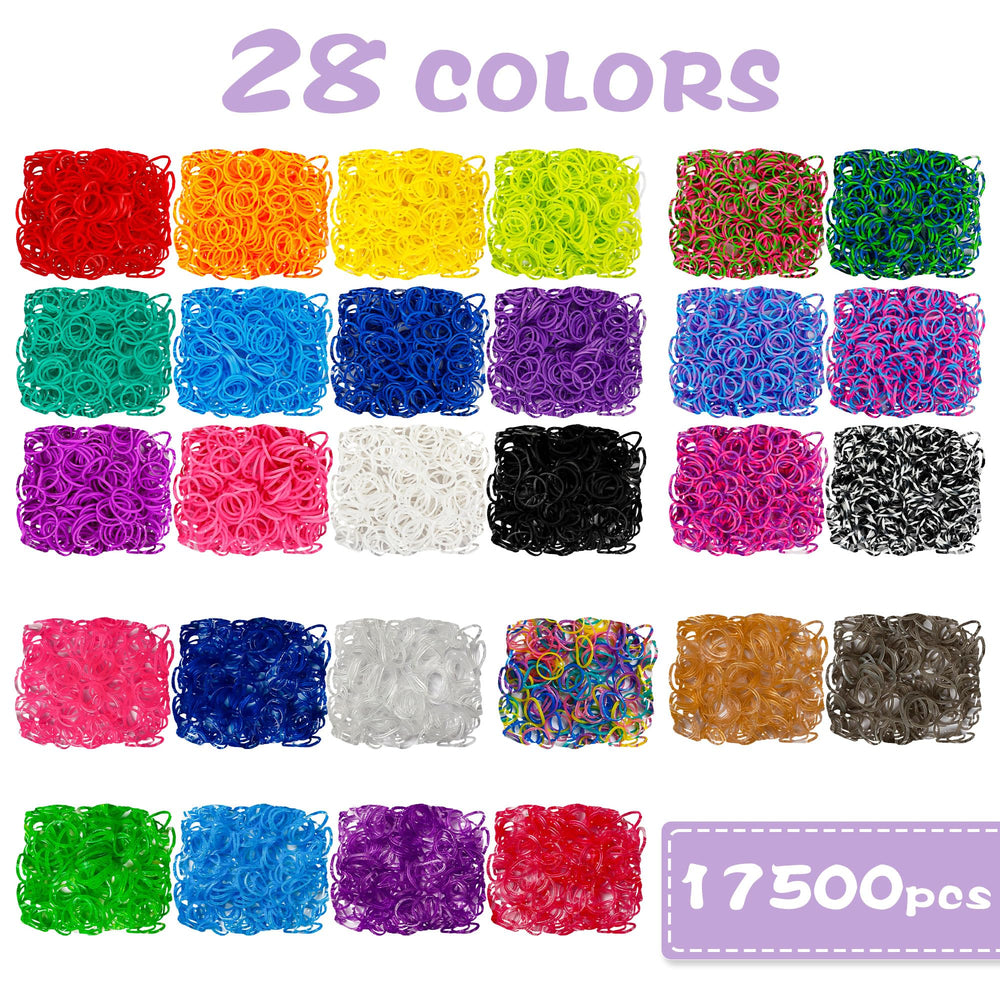 INSCRAFT S-clips and beads collection for secure, versatile loom designs.