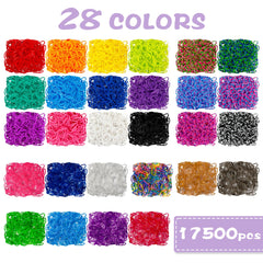 INSCRAFT S-clips and beads collection for secure, versatile loom designs.