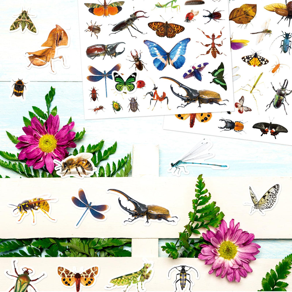 Insect Animals Stickers calendar planner decor ideal for parties and gifts.
