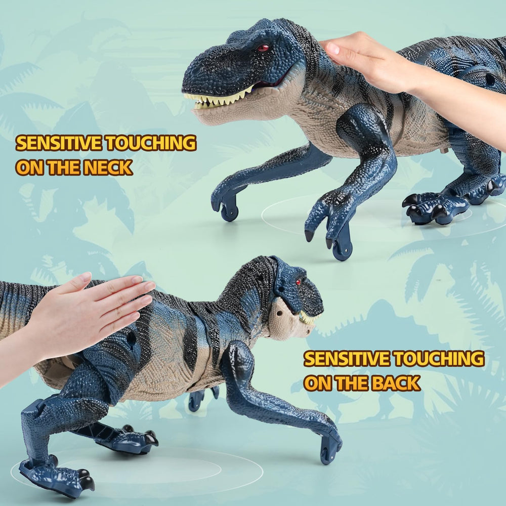 INSFUN dinosaur RC with detachable limbs enables customization.