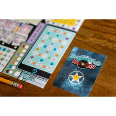 Inside Up Games Draft & Write Records tour map showing venues and routing options.