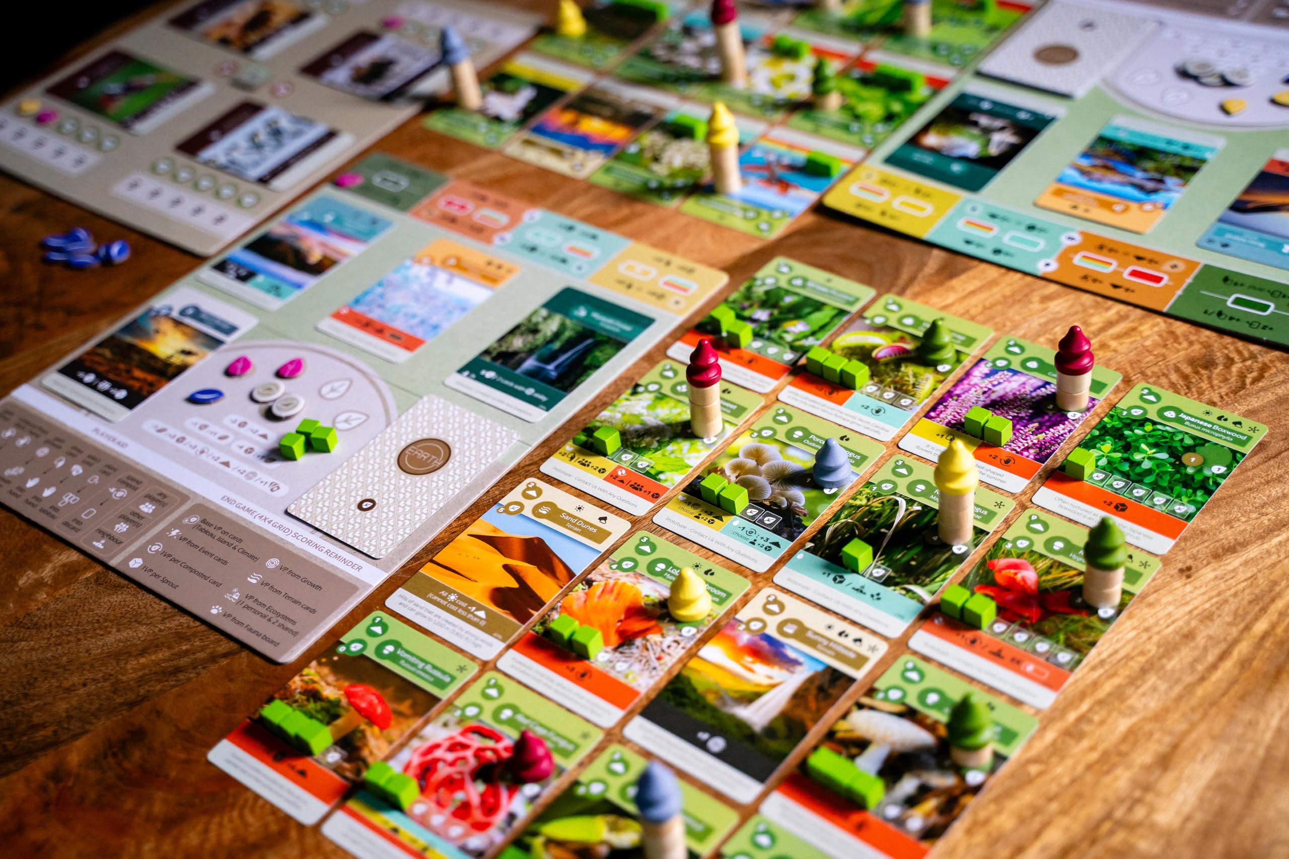 Inside Up Games Earth: Abundance events highlight shared resource generation for dynamic play.