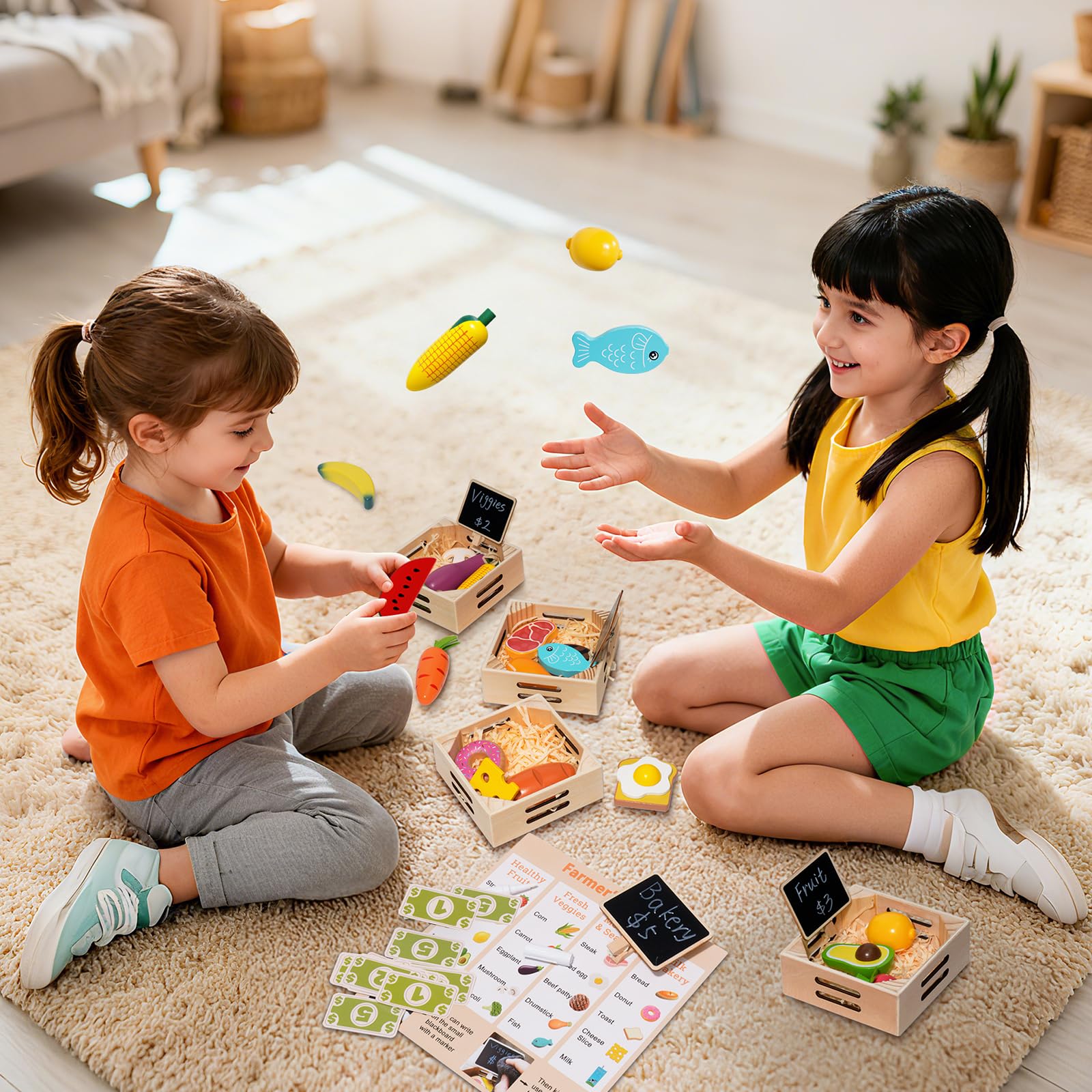 Inslat non-toxic wood finish emphasizes safety during play
