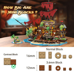 The INSOON treasure island detail enhances treasure-hunt scenes.