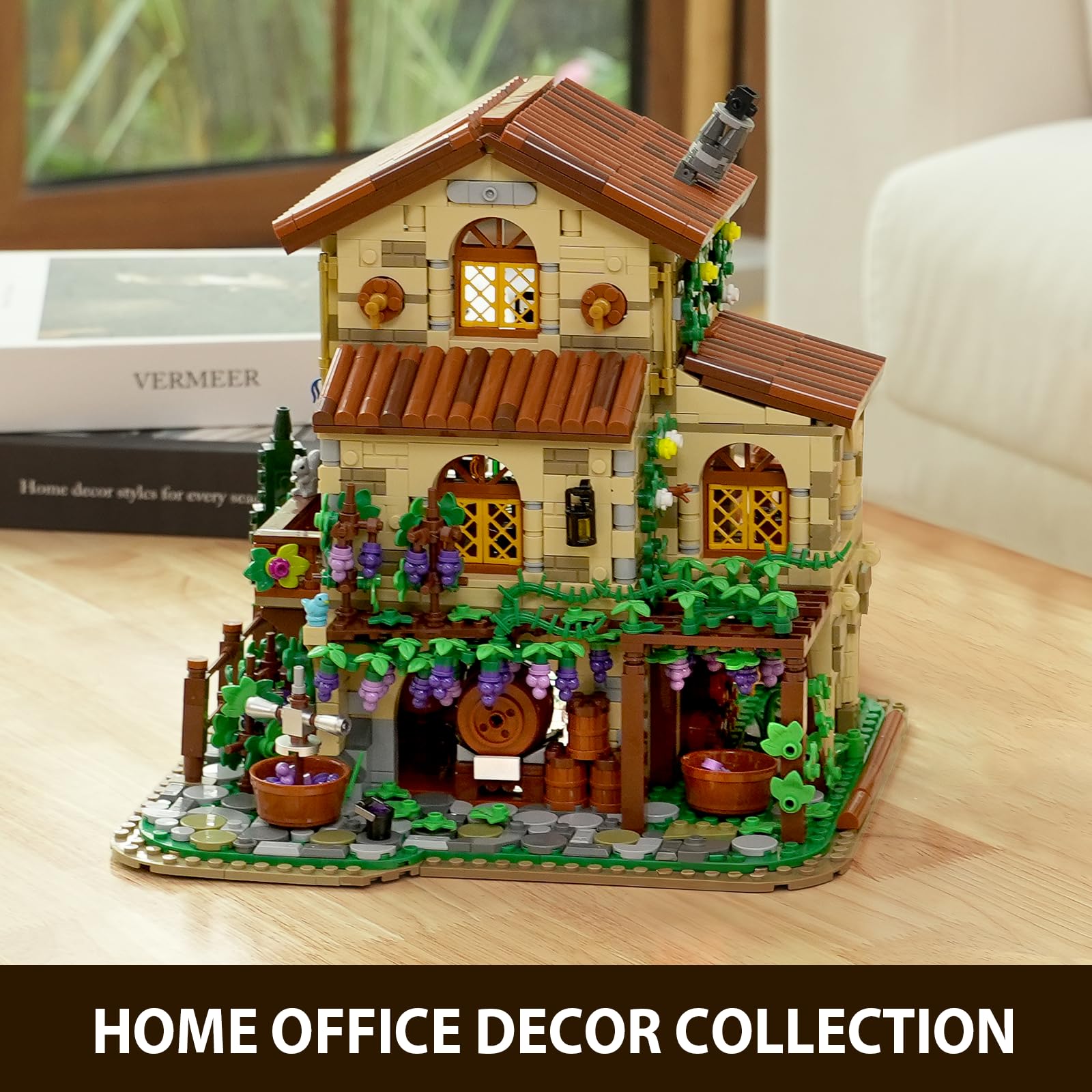 INSOON Winery Chateau House finished dimensions help planning a centerpiece display